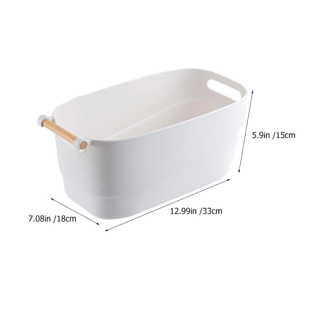 Sturdy Plastic Nail Soak Bowl for Manicure Hand Care Nail Art Soaking Container and Cuticle Softening