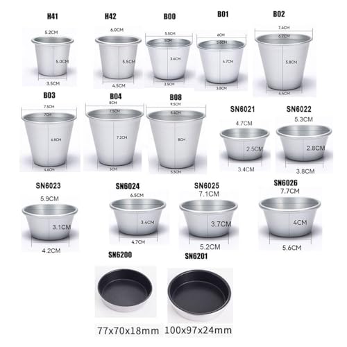 Prensa manual de tartas de huevo moldes formadores para hornear tartaletas perfectas 3