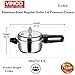 Vinod V-5L Stainless Steel Sandwich Bottom Pressure Cooker, 5-Liter,Silver,Medium