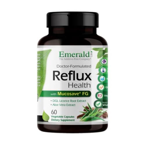 EMERALD LABS Reflux Health, 60 Capsules (30 Servings)