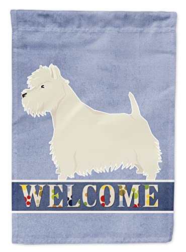 Drapeau Westie grand format multicolore en toile resistant aux intemperies - 2