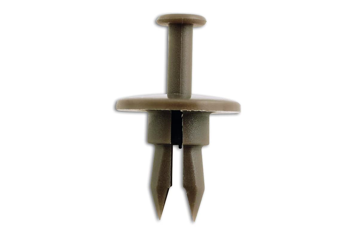 CONNECT 31605 Push Rivet Retainer Nylon Black 50 Pieces Fits GM General Use