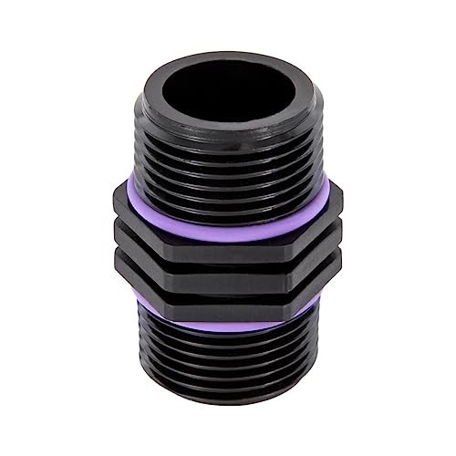 REKUBIK Doppelnippel 2X Aussengewinde mit O-Ring Größe 1/2 AG x 1/2 AG