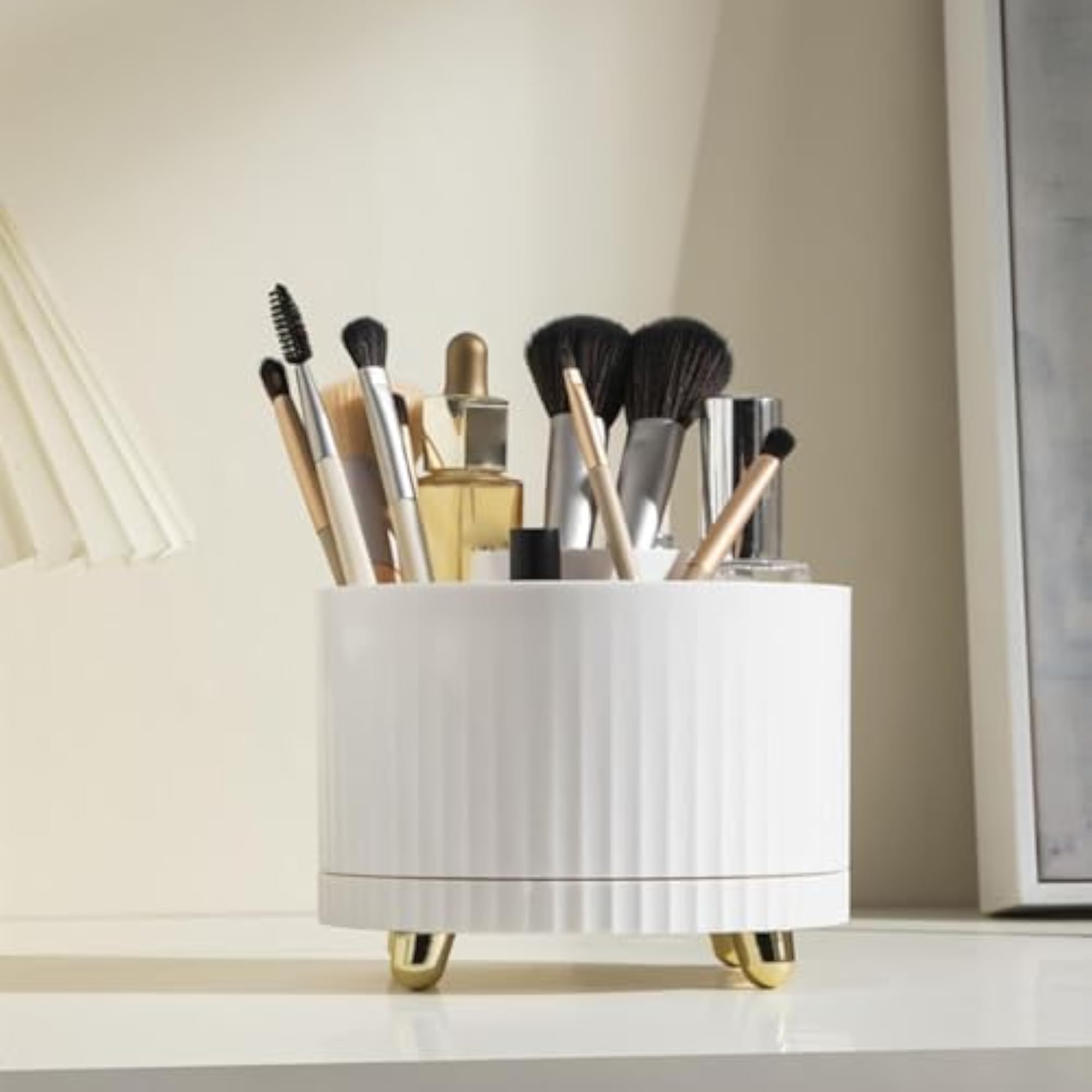 Makeup Brush Holder Organizer, Cosmetic Brush Storage Box