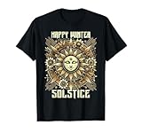 Photo Gallery felice solstizio inverno sole luna wiccan yule pagan holiday maglietta Photo Gallery felice solstizio inverno sole luna wiccan yule pagan holiday maglietta