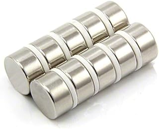 N42 Neodymium Magnet for Arts, Crafts, Model Making, DIY, Hobbies, Office, and Home - 20mm dia x 10mm thick - 12.1kg Pull