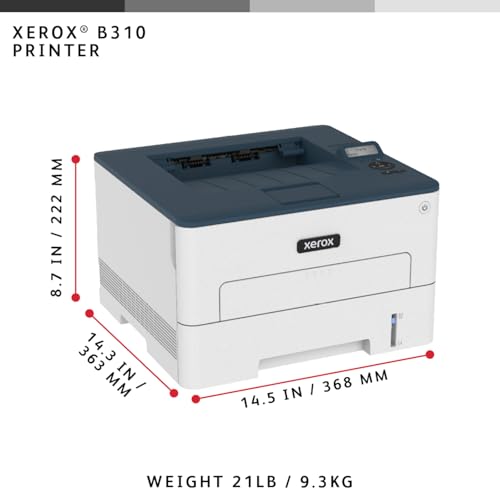 Image of Xerox B310DNI Printer, Laser, B&W, Wireless, Print, Letter, Energy Star Certified, UP to 42PPM