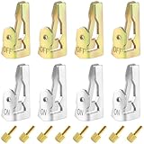 8 Pcs Time Switch Replacement Trippers Kit,Timer Trippers Replacement Switch Kit for 156T1978A for T100 Series Timers,Pool Timer On Off Clips Pool Timers Pins(4 ON /4 Off /8 Screws)