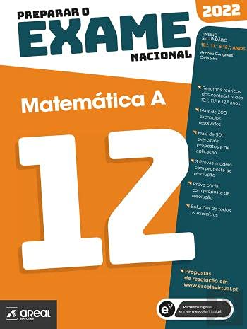 Preparar o Exame Nacional 2021 - Matemática A - 12.º Ano - 