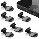 6 Pièces Type C Bouchon Anti Poussiere USB C,Silicone Bouchon USB C Anti...