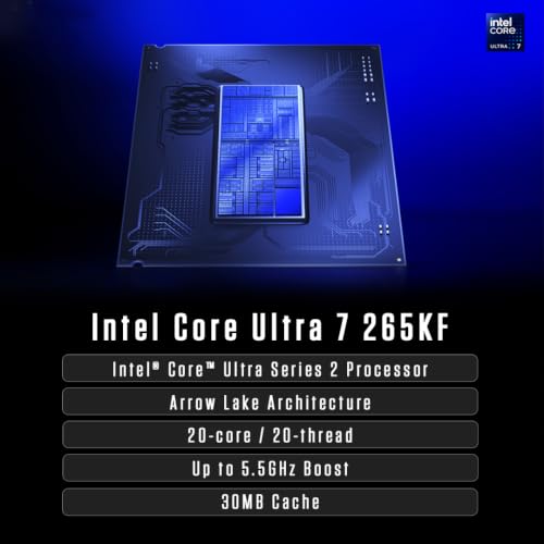 Image of ZOTAC MEK Gaming PC Desktop, NVIDIA GeForce RTX 5070 Ti Apocalypse OC 16GB GDDR7, Intel Ultra 7 265KF Up to 5.5GHz, 32GB DDR5, 1TB NVMe SSD, 750W 80+ Gold PSU, WiFi 6E, Bluetooth 5.3, Windows 11 Pro