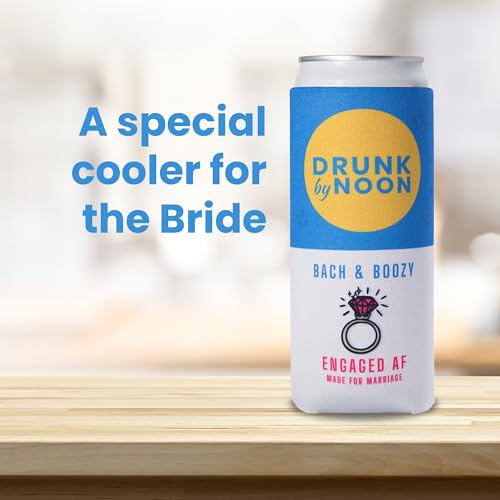 Pop Fizz Designs Bride Soon Bachelorette Party Can Cooler Holder [12 Pack], Bridesmaid Can Sleeve Set, Bachelorette Party Supplies, Slim Can Compatible, Bachelorette Bag Fillers, Bachelorette Party Favors thumb #2
