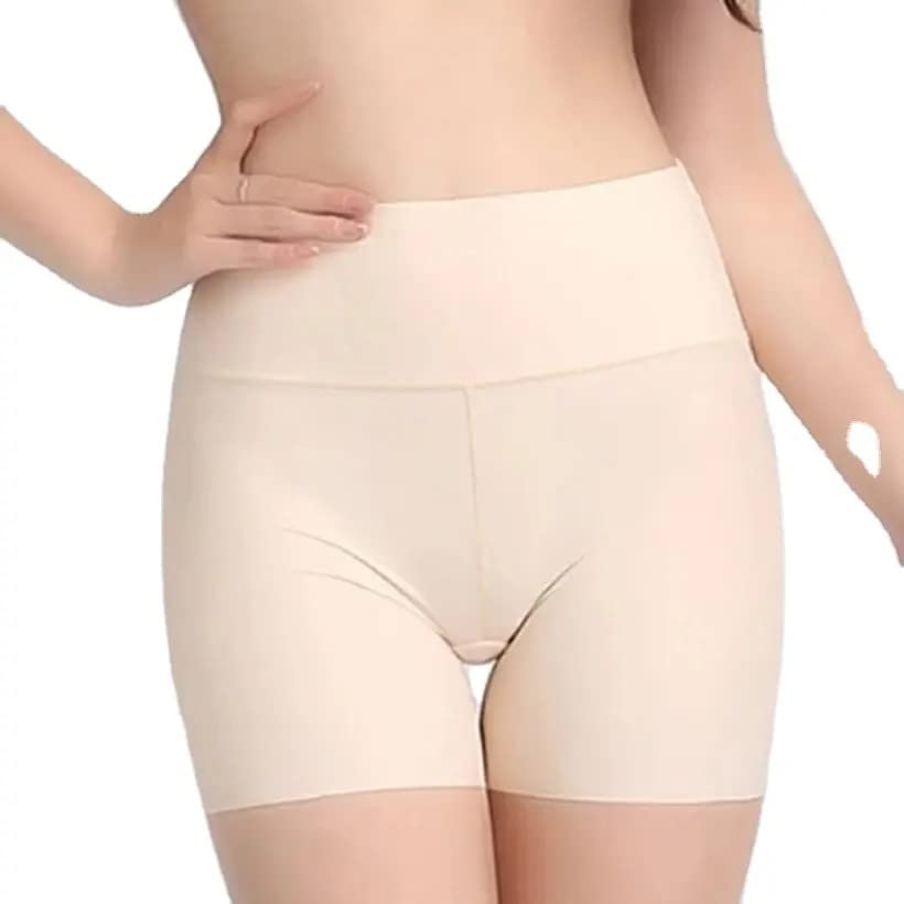 wave fashion High Waist Cycling Yoga Shorts for Women's Tummy Control Fitness Athletic Workout Yoga, Running, Workout, Athletic Shorts Cotton Stretchable Cycling Shorts-picture-23