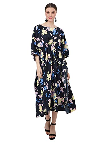 Robe de plage fluide pour camoufler les rondeurs en été