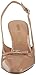 Anne Klein Women's Roxy Slingback Kitten Heel, Natural Patent, 9.5 M