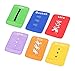 JJJ GCX 6pcs / Set Learn To Dress Board Set Set di Basic Life Competenze di apprendimento dei Giocattoli dei Giocattoli dei Bambini Impara a Zip Button Snap Fibbia Abito da Pizzo Squisito