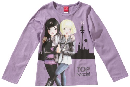 Sweatshirt Top Model fille en coton doux et chaud