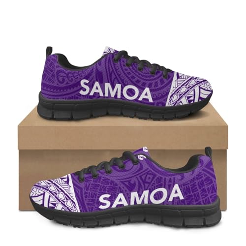 AmzPrint Women's Walking Shoes Africa Ethnic Tribal Kente Print African Shoes for Women Fashion Casual Sneakers 5