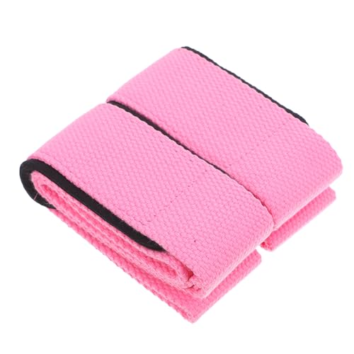GAROZATION Wrist Wraps Weightlifting Grip Strap with Silicone Anti-Slip Fitness Wrist Belt 1 Pair for Gym Training and Deadlift Support