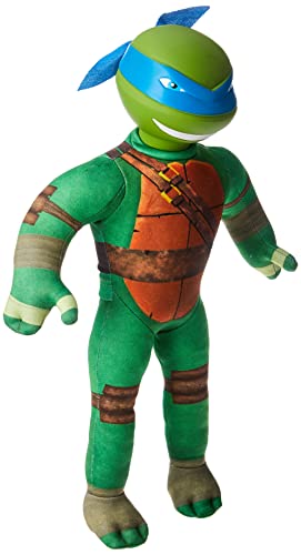Boneco Fantoche Tartaruga Ninja Leonardo Sulamericana Fantasias Verde Único
