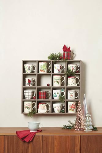 Juego de 4 Tazas de Porcelana Lenox Nutcracker miniatura 3