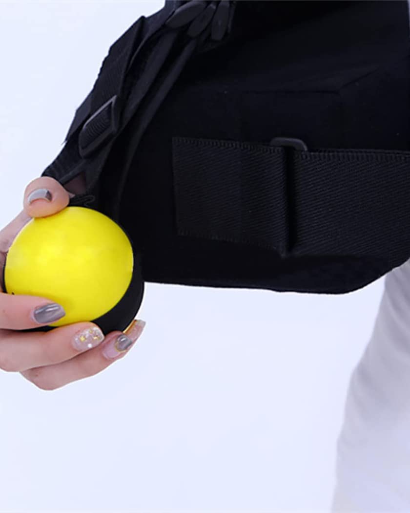 Almohada de abducción de hombro transpirable, soporte fijo para articulación del hombro, fractura de húmero, cabestrillo para brazo, protector de soporte para lesiones en el hombro, izquierd