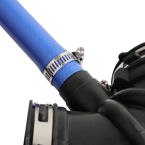 Duto de tubo de mangueira inferior de ressonador de admissão de ar compatível com Dodge Ram 2500 350