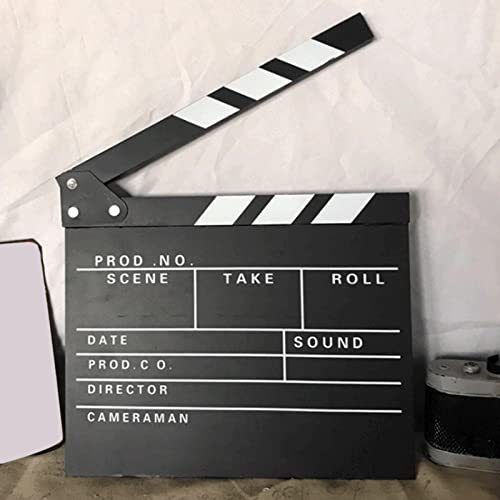 Mini tableaux de cinéma en ardoise 20x20 cm noirs par 5 pour séries TV - 6