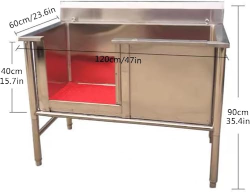 Salão de cuidados para animais de estimação, banheira de cuidados para cães, banheira para cães, pia