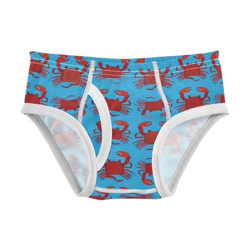 Cartoon Red Crabs Toddler Boy's Underwear 2T 202c1755