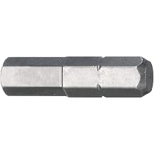 Stahlwille 08090003 1/4" Hex Screwdriver Bit, Size 3 mm, 25 mm Bit Length, Extra Hard for Hardened and Threaded Screws, High-Performance Steel, Durable and Reliable Tool, Made in Germany