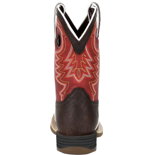 Durango® Lil' Rebel Pro™ Little Kid's Red Western Boot4