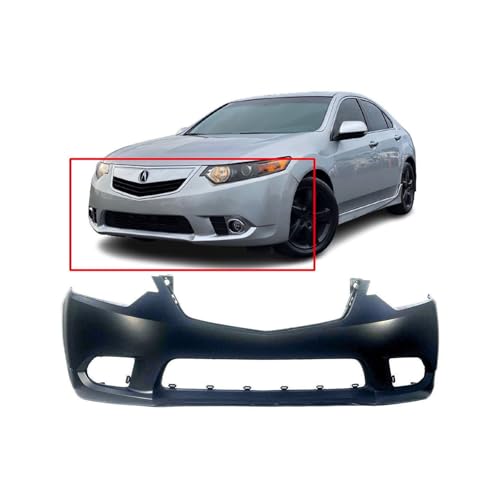 Image of FitParts Compatible with Acura TSX 2011-2014 Front Bumper Cover | Primed, Sedan /Wagon, Ready to Paint, OEM 04711TL2A80ZZ, AC1000177
