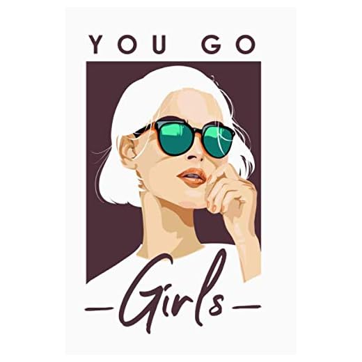 You Go Girls: Lined Notebook