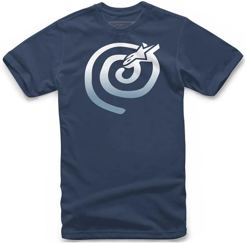 Alpinestars 1232-72222-70-L: Mantra Fade Tee Navy Lg