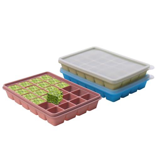 Moldes de silicona para congelador 3 piezas color mezclado miniatura 1