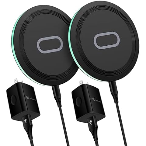 Samsung Wireless Charger Pad Fast Charging for Galaxy S23/S23 Ultra/S24 FE/S22/Z Flip 6/5/4,Z Fold 5/4,15W Wireless Charger Fast Charging Mat Station for Google Pixel 9/8Pro/8a/7Pro/7/6/5,iPhone 16/15 Cover