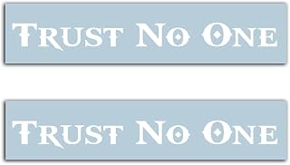 Trust No One Decal Sticker Pack