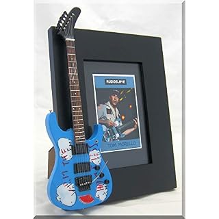 ARTSTUDIO35 Tom Morello Miniature Guitar Photo Frame Audioslave - Les Beatles, Paul McCartney, John Lennon, RIngo Starr, George Harrison