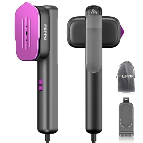 Défroisseur vapeur portable FEPPO horizontal vertical 100-240V écran HD - 2
