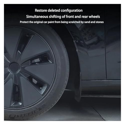 Guardabarros para coche Tesla Model 3 Highland evitan daños de grava 4