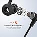 Bluetooth Headphones, TaoTronics Bluetooth 5.0 Wireless Earbuds Sports Earphones 9 Hours Playtime with IPX6 Waterproof, aptX Stereo, CVC 6.0 Noise Cancelling Mic