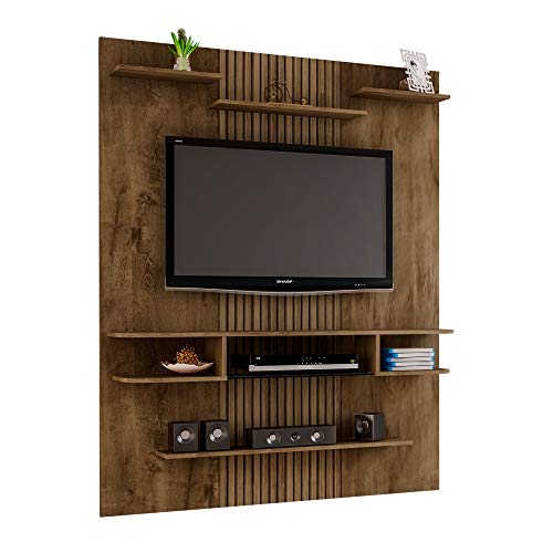 Painel para TV Norte Madeira Ripado