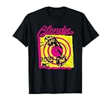Blondie Call Me Colorful Vintage Band T-Shirt, Men, Black, Small