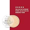 Rimmel London Stay Matte - 001 Transparent - Pressed Powder, Lightweight, High Coverage, Shine Control, 0.49oz