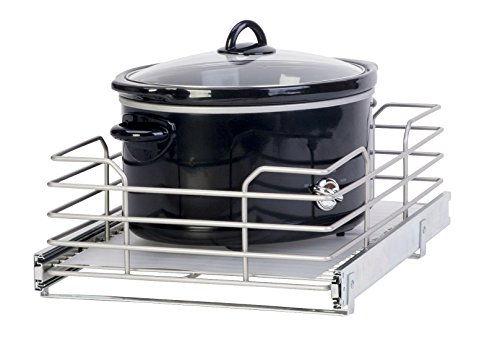 Panacea Grayline Basket-44823 Size 21 in. x 14.6 in. x 7.8 Cabinet Helper Sliding Basket