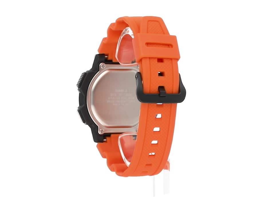 Casio AE-1000W-4B Orologio Uomo Al Quarzo Giapponese – 40 Mm, Con Luce, Sveglia E World Time