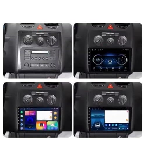 Mains libres Bluetooth pour Caddy 3 autoradio 2 Din connecté WiFi