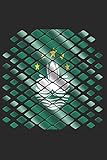 MACAU NOTEBOOK: Macau Notebook | college book | diary | journal | booklet | memo | composition book | 120 sheets - Dot Grid paper 6x9 inch - EXTREM DESIGN 