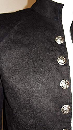 Handmade Vintage Frock Coat-Strong Brocade Fabric Pirate Coat Steampunk Men's Clothes SPRR4